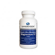 [샌더슨] 마그네슘 120정 1개(근육경련,눈떨림)