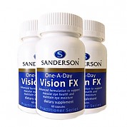 [샌더슨] 하루한알 루테인 비전FX  60s 3개(눈건강; 아마씨오일,루테인,비타민A,C,D,E) 3개