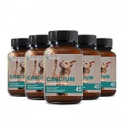 [펫 아일랜드] 독 칼슘 (휴먼 그레이드/강아지 영양제) DEER BONE 45캡슐 6개