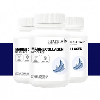 [헬스윈] 마린 콜라겐(해양콜라겐) 60베지캡슐 3개