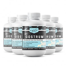 [유비바이오] 고스트럼(GOSTRUM) 산양유 & 초유 760mg 300정 6개